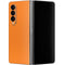 Orange Solid Galaxy Z Fold4 5G Skin